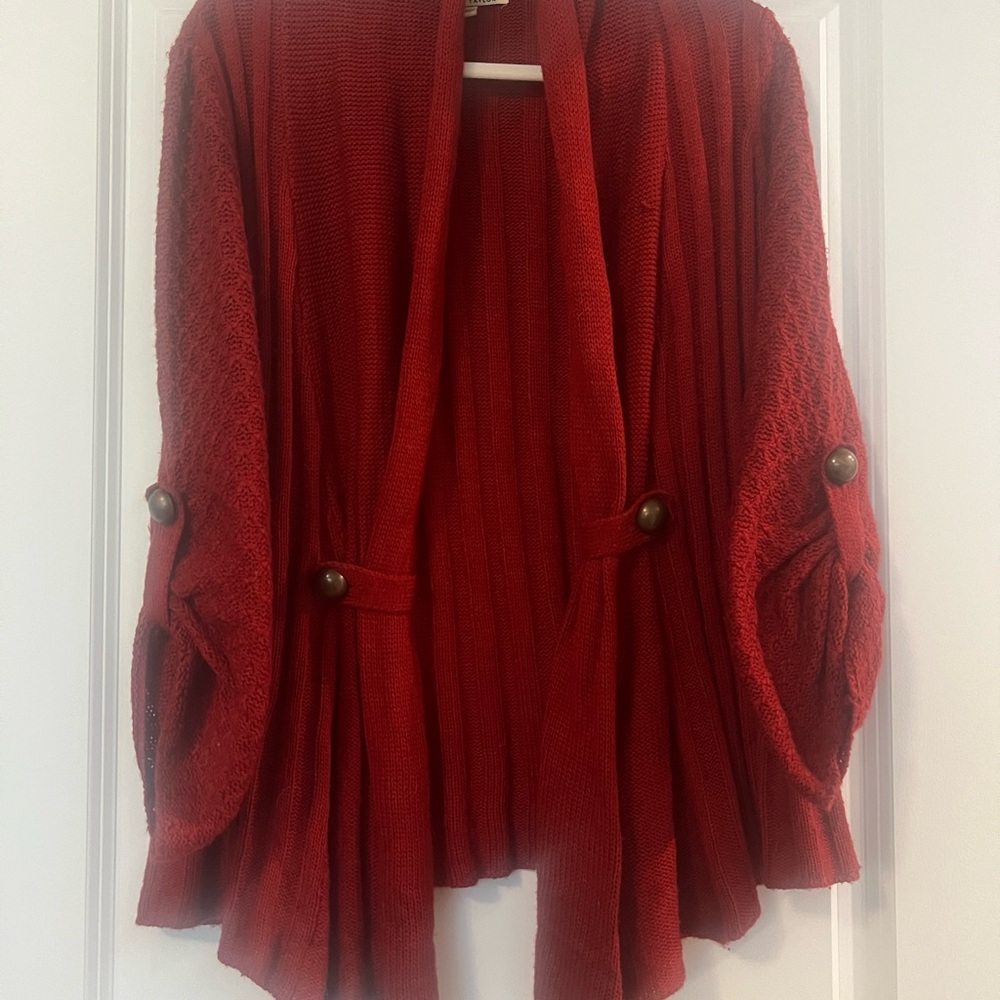 Women's Red Sweater